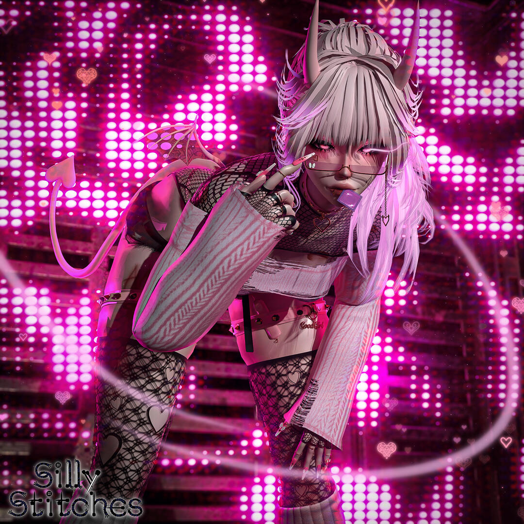2025 Render Commission for xKittyVR for her avatar Vivi