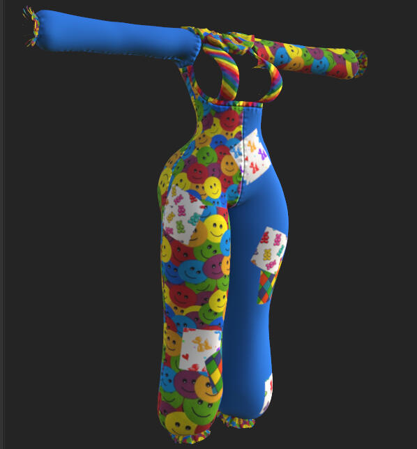 2025 Texture &amp; Asset Commission For Rachdethuggles (Outfit Based On her OC Prisma)