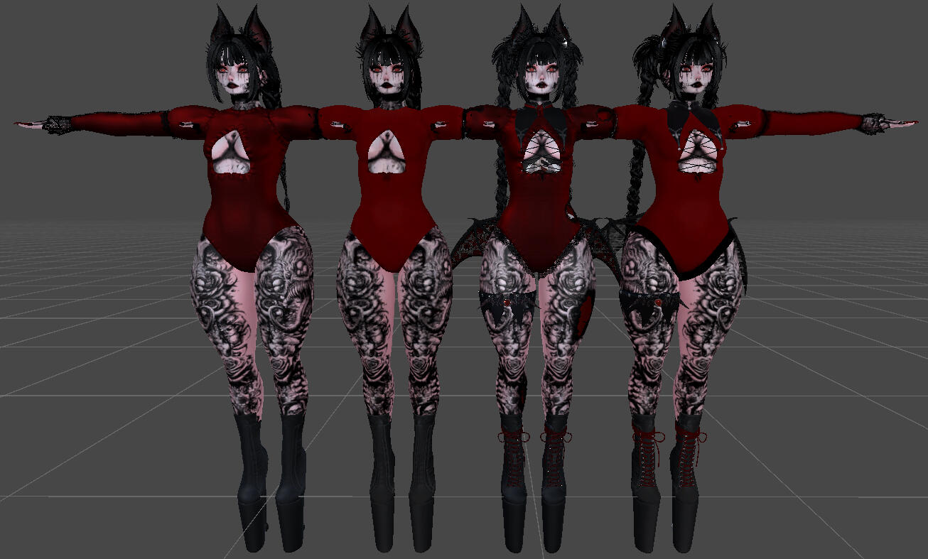 2026 Avatar set for DollHouse (Opti & Opti Quest + PC & Quest)